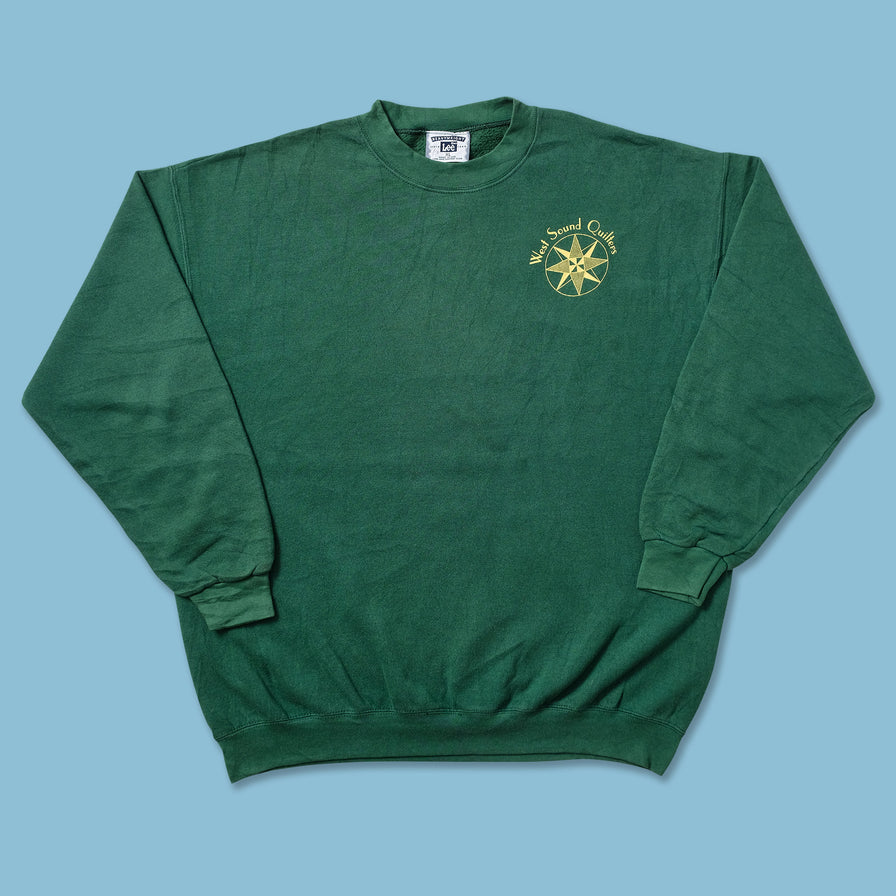 Vintage West Sound Quilters Sweater XLarge 