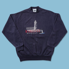 Vintage Manistee Michigan Sweater Small 