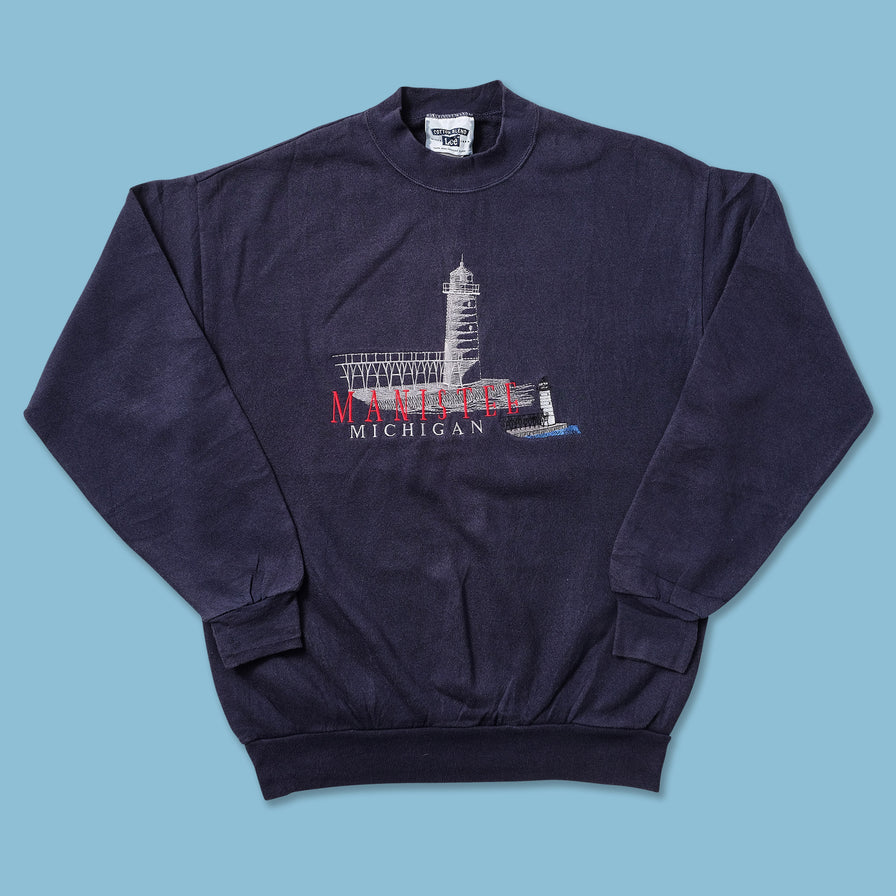 Vintage Manistee Michigan Sweater Small 