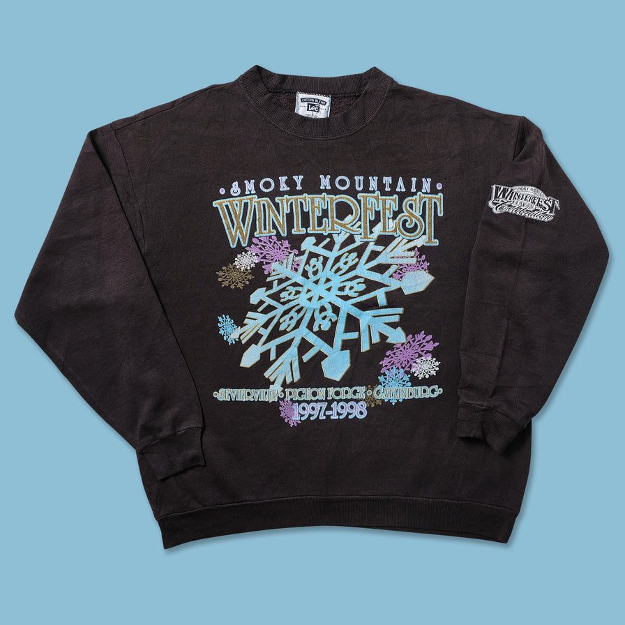 1998 Smoky Mountain Winterfest Sweater Medium 