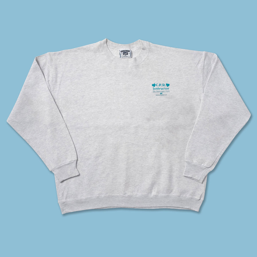 Vintage CPR Instructor Sweater XLarge 