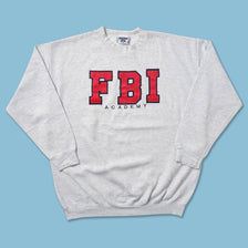 Vintage FBI Academy Sweater XLarge 