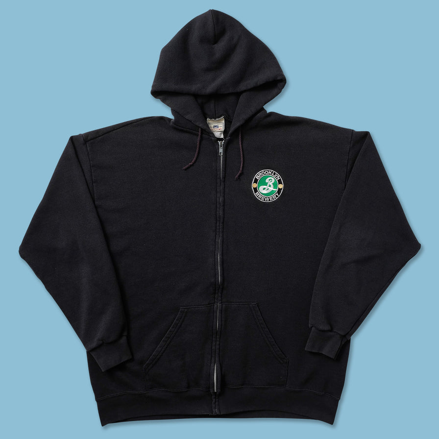 Vintage Brooklyn Brewery Zip Hoody XLarge 