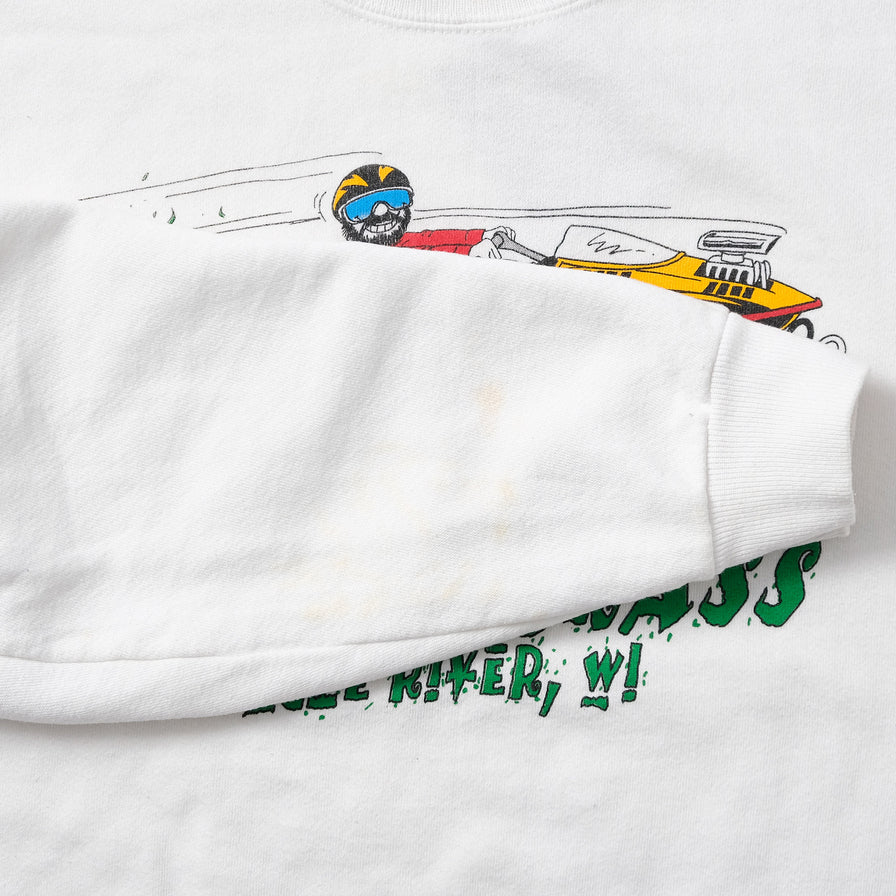 Vintage Hauling Grass Sweater Large 