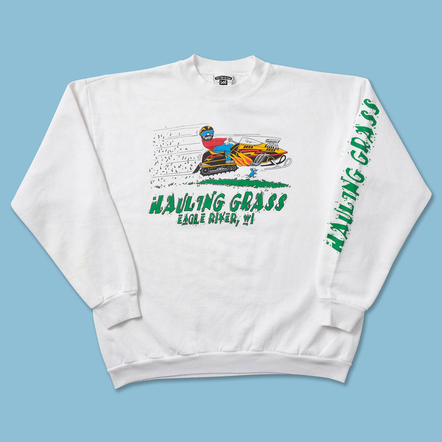 Vintage Hauling Grass Sweater Large 