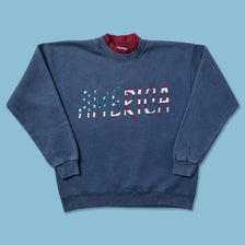 Vintage America Sweater Medium 