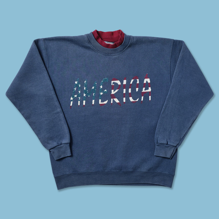 Vintage America Sweater Medium 