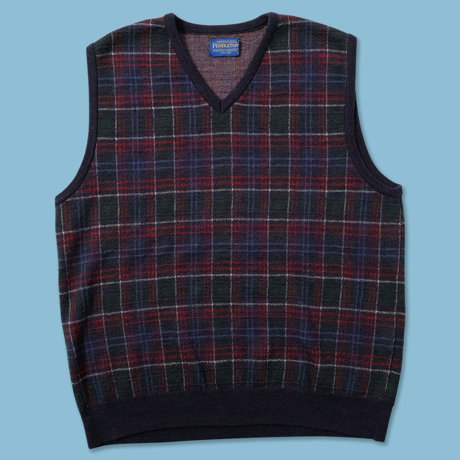 Vintage Pendleton Sweater Vest Large - Double Double Vintage