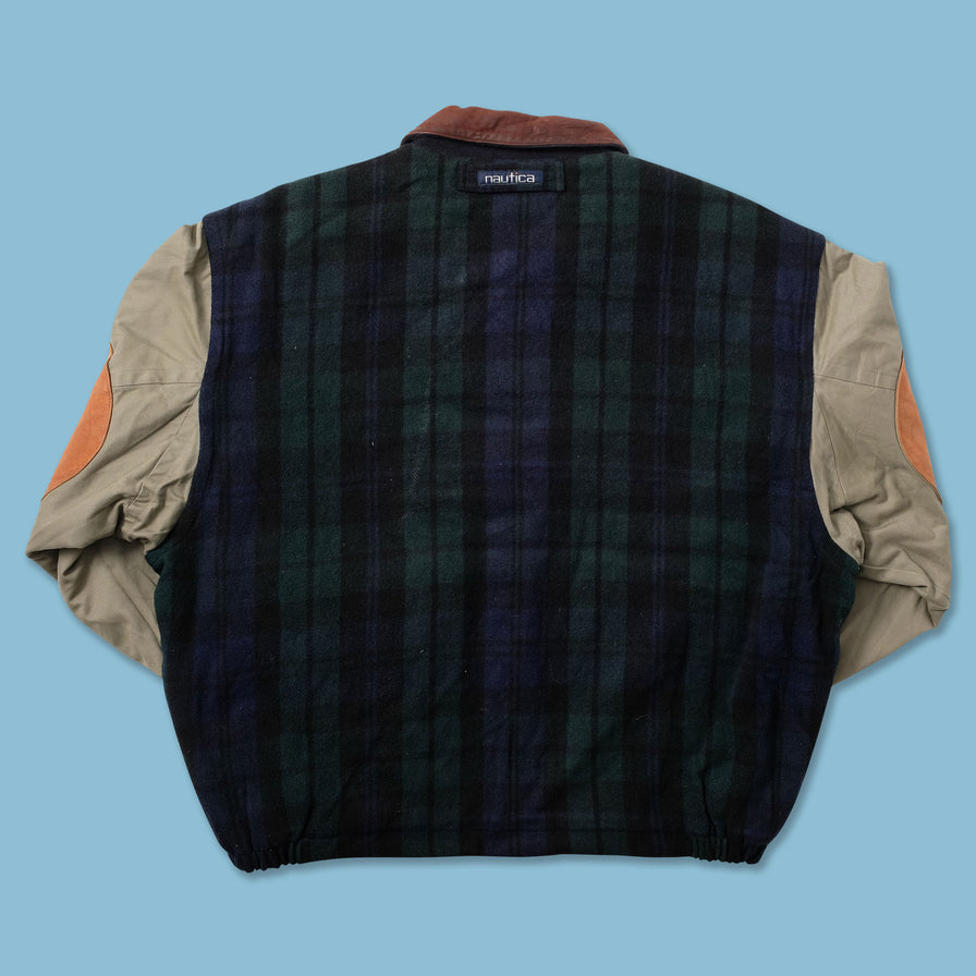 Vintage Nautica Varsity Jacket Large - Double Double Vintage