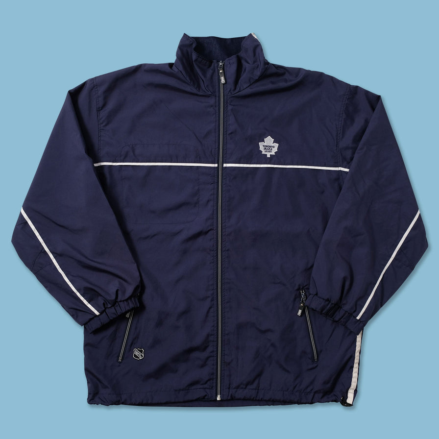 Vintage Toronto Maple Leafs Track Jacket XLarge - Double Double Vintage