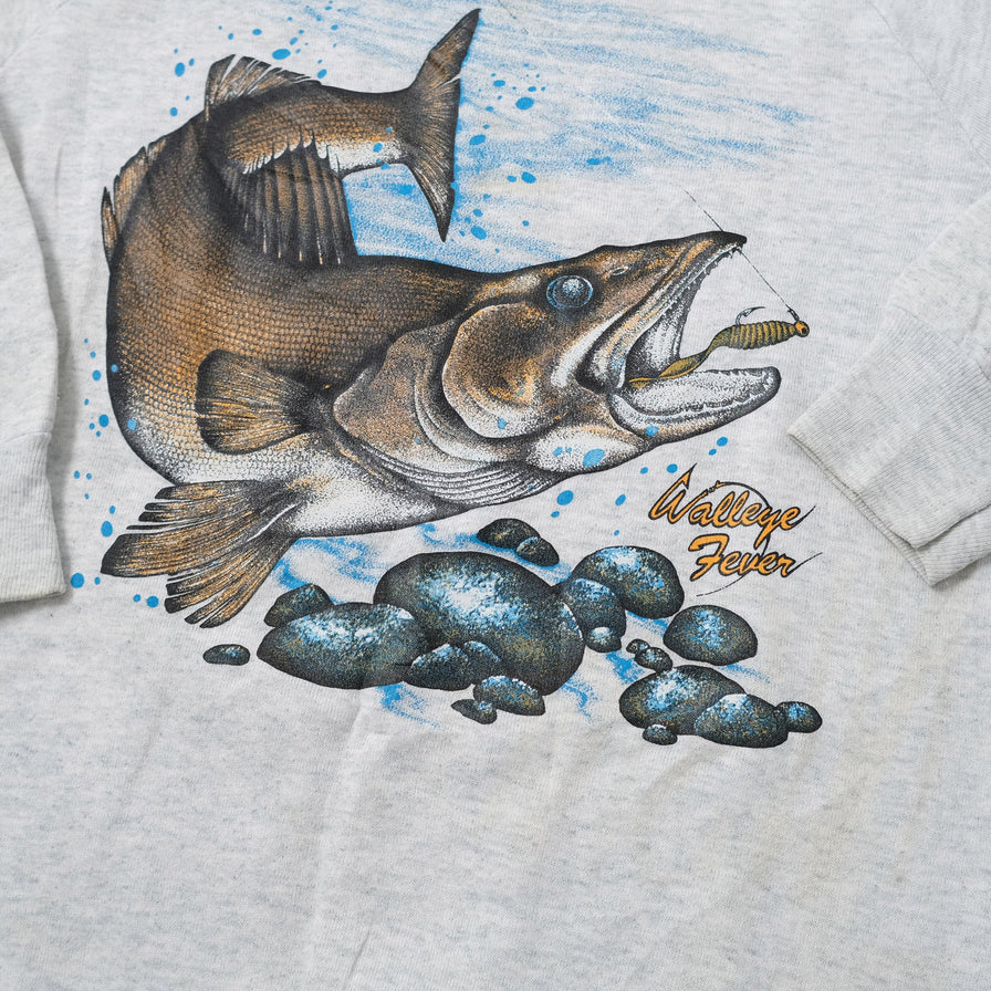 Vintage Fish Sweater Small