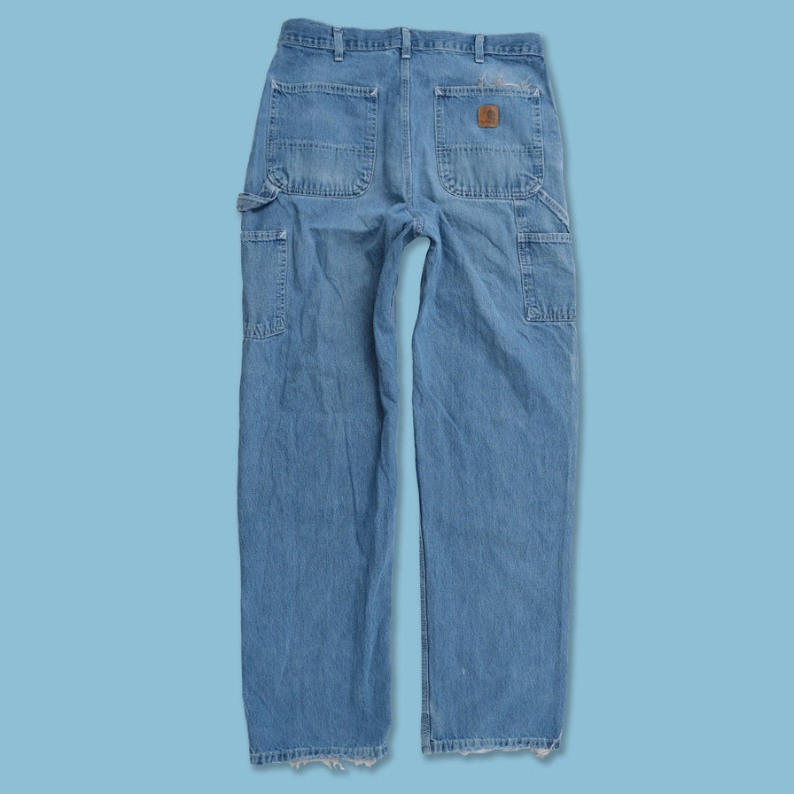 Vintage Carhartt Denim Work Pants 34x34