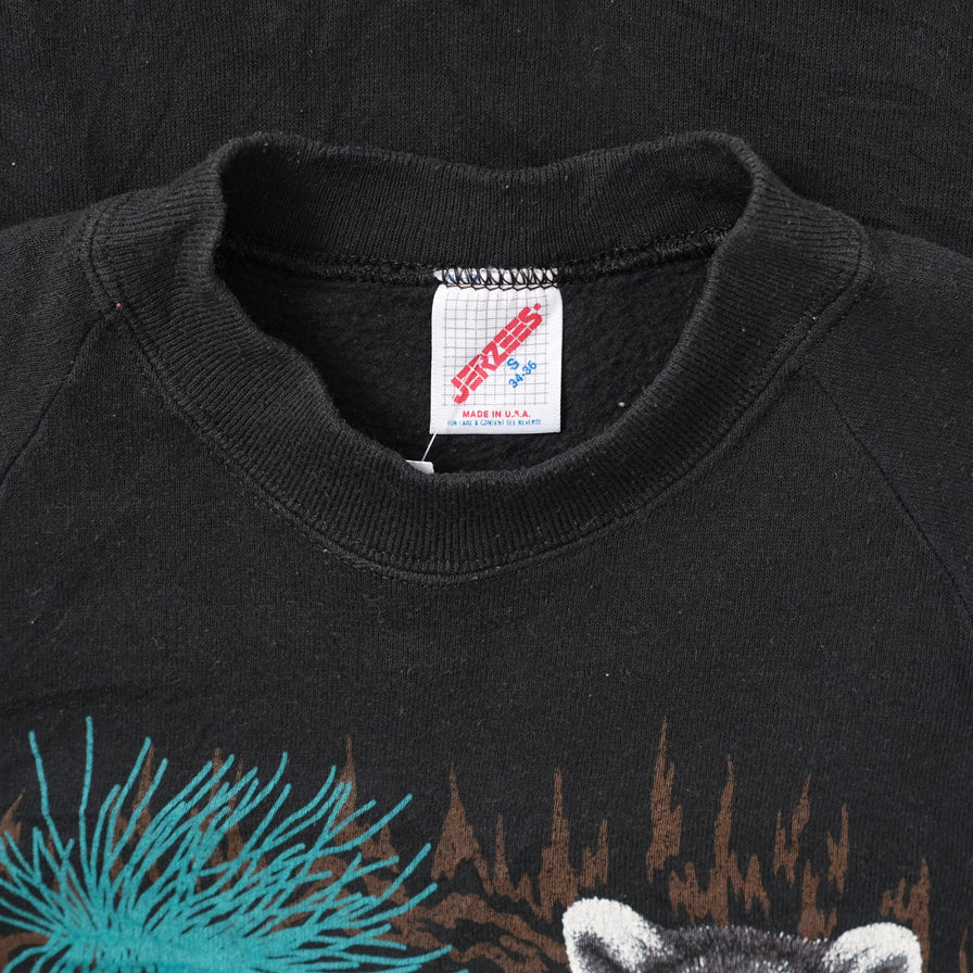 Vintage Raccoon Sweater Small
