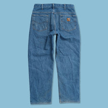 Vintage Carhartt Lined Denim Pants 34x30