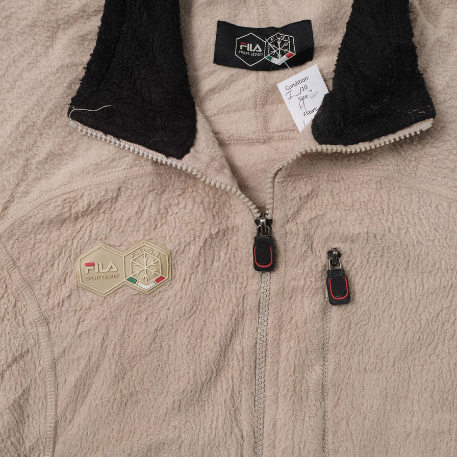 Vintage Fila Fleece Jacket Medium