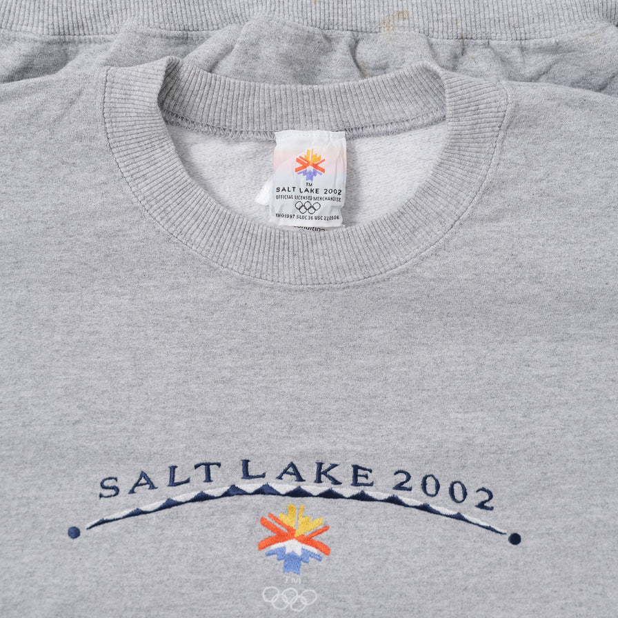 Vintage 2002 Winter Olympics Sweater XLarge
