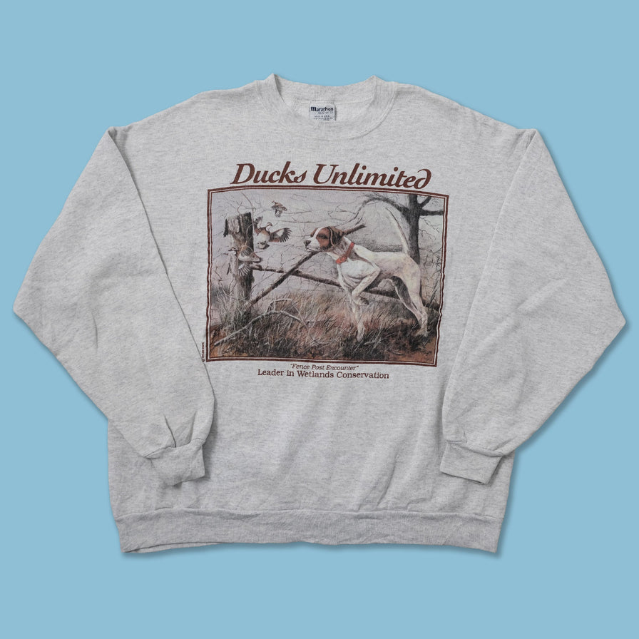 Vintage Ducks Unlimited Sweater Large