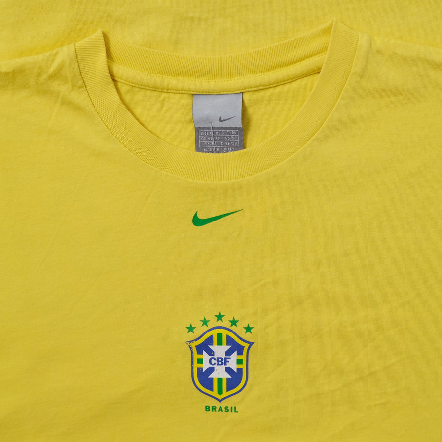Vintage Nike Brasil Ronaldo T-Shirt XLarge