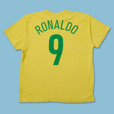 Vintage Nike Brasil Ronaldo T-Shirt XLarge