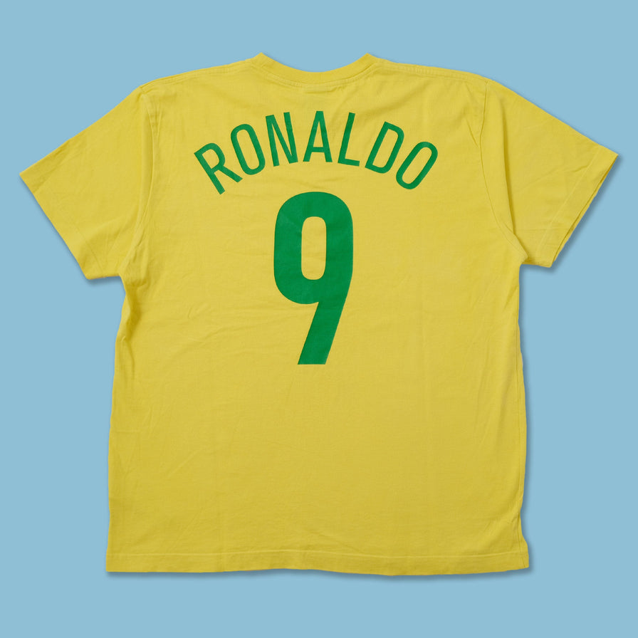 Vintage Nike Brasil Ronaldo T-Shirt XLarge
