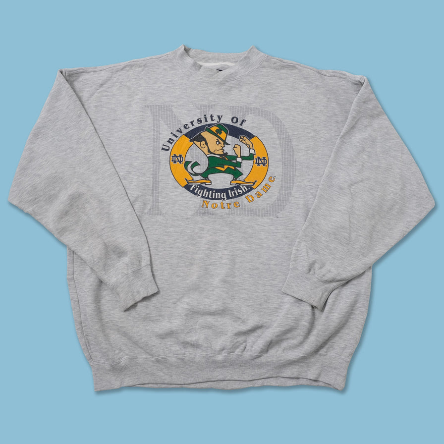 Vintage Notre Dame Sweater XLarge