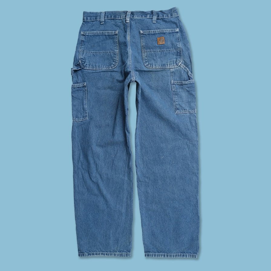 Vintage Carhartt Denim Work Pants 34x32