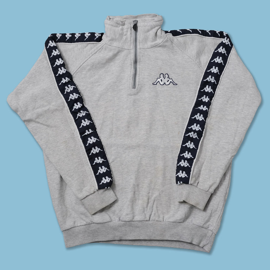 Vintage Kappa Q-Zip Sweater Small