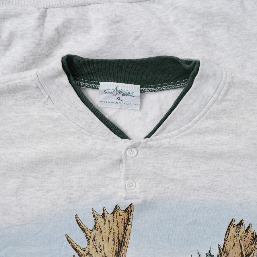 Vintage Moose Sweater XLarge