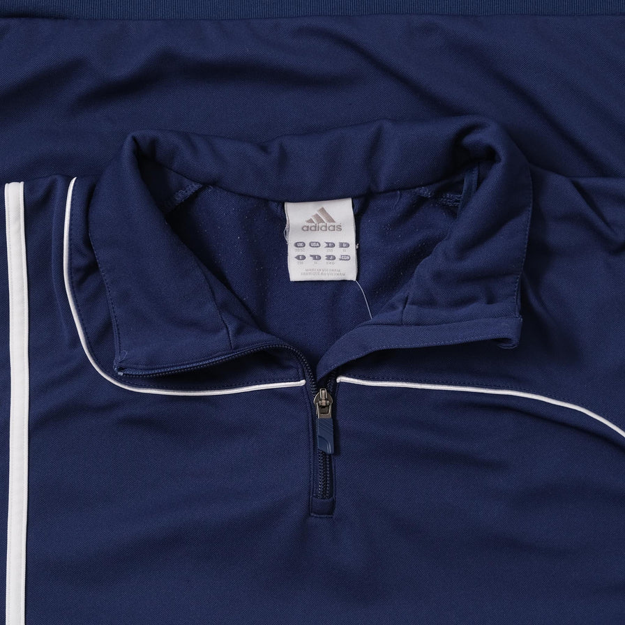 Vintage adidas Q-Zip Sweater XLarge 