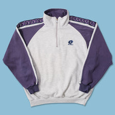 Vintage Lotto Q-Zip Sweater Large 