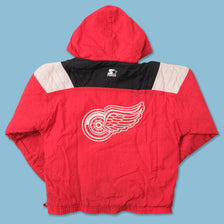 Vintage Starter Detroit Red Wings Anorak Large 