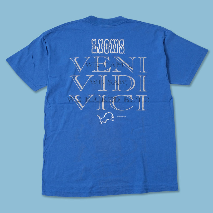 1996 Detroit Lions T-Shirt XLarge 