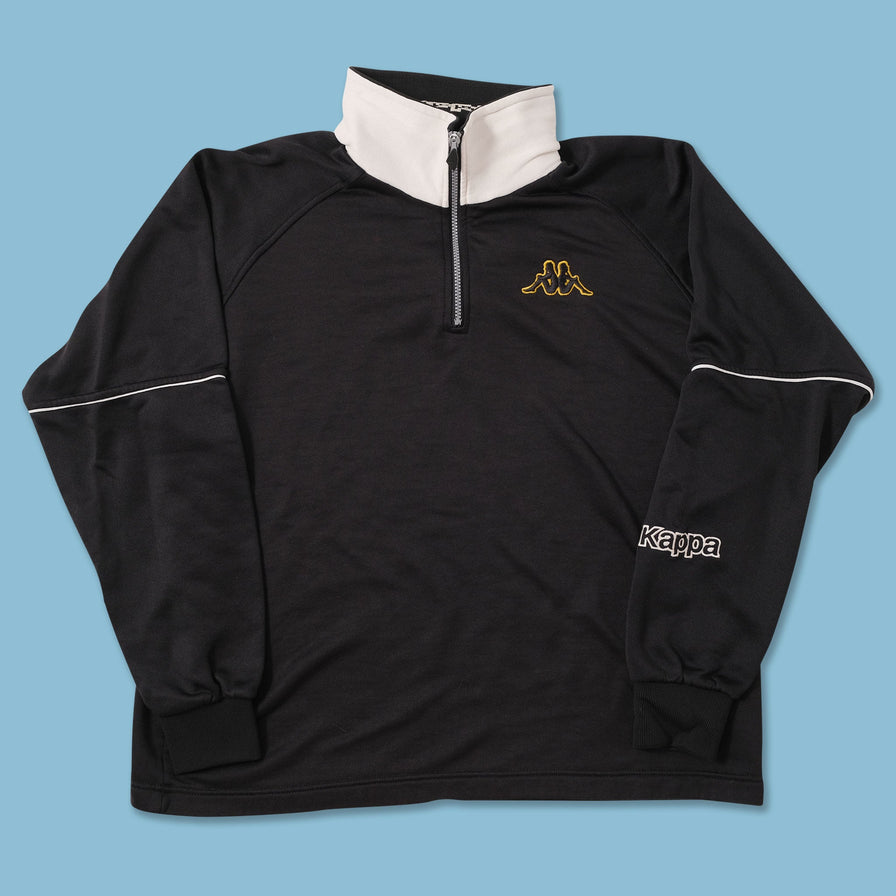 Vintage Kappa Q-Zip Sweater Large 