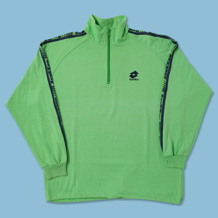 Vintage Lotto Q-Zip Sweater XXLarge 