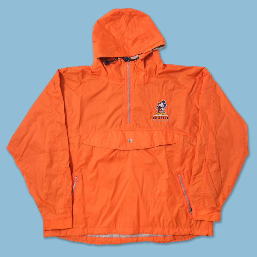 Vintage Mickey Mouse Halfzip Windbreaker XXLarge 
