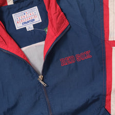 Vintage Starter Boston Red Sox Track Jacket Small 