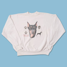 Vintage Dog Sweater XLarge 