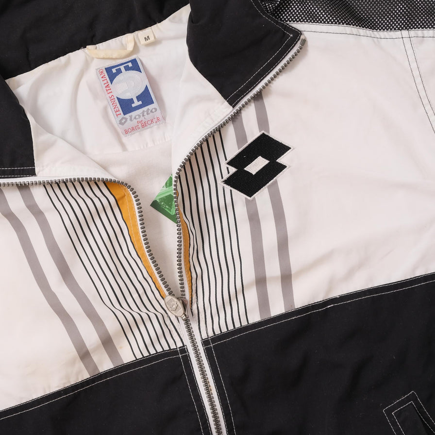 Vintage Lotto Boris Becker Track Jacket Medium 