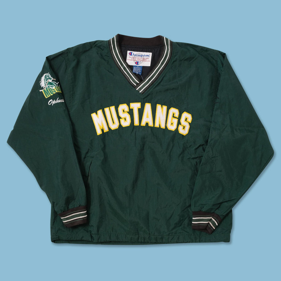 Vintage Champion Mustangs Windbreaker Large 