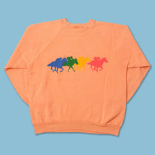 Vintage Kentucky Derby Museum Sweater Small 