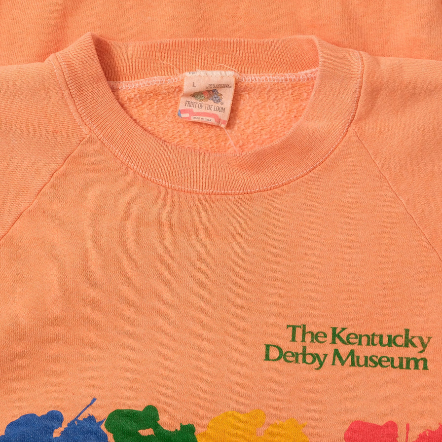 Vintage Kentucky Derby Museum Sweater Small 