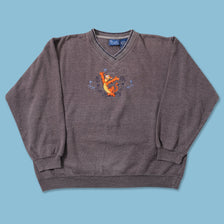 Vintage Women's Tigger Sweater Large 