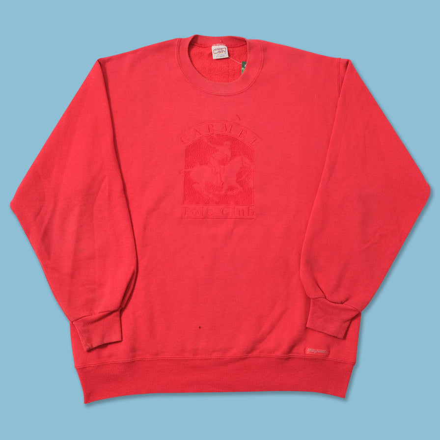 Vintage Carmel Polo Club Sweater XLarge 
