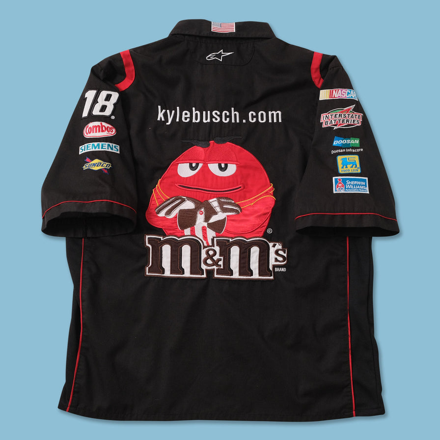 Vintage M&M's Racing Shirt Small 