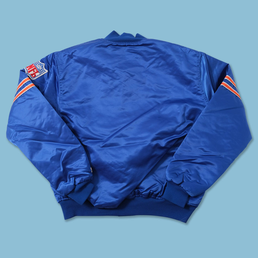 Vintage Starter Denver Broncos Satin College Jacket Large 