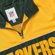 Vintage Greenbay Packers Windbreaker Large 