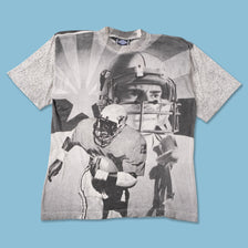 Vintage Football T-Shirt Large 