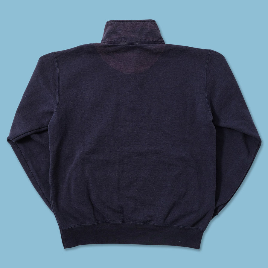 Champion Notre Dame Q-Zip Sweater Medium 