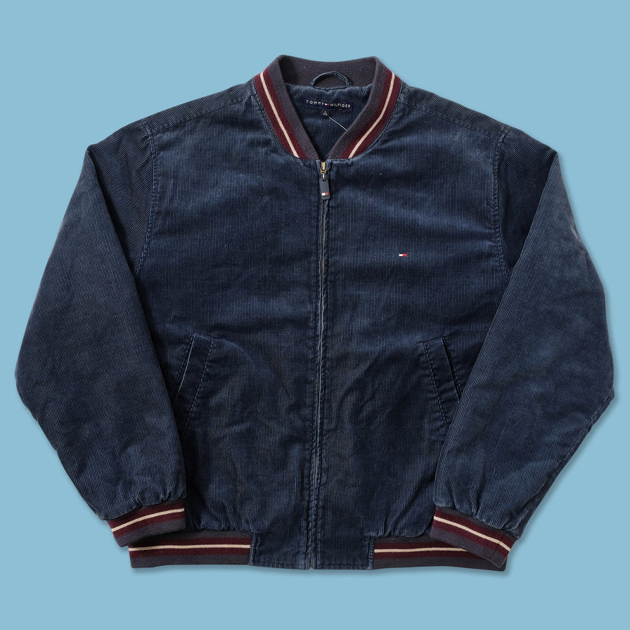 Tommy Hilfiger Cord Varsity Jacket Large 