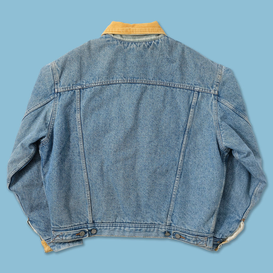 Vintage Padded Denim Jacket Medium 